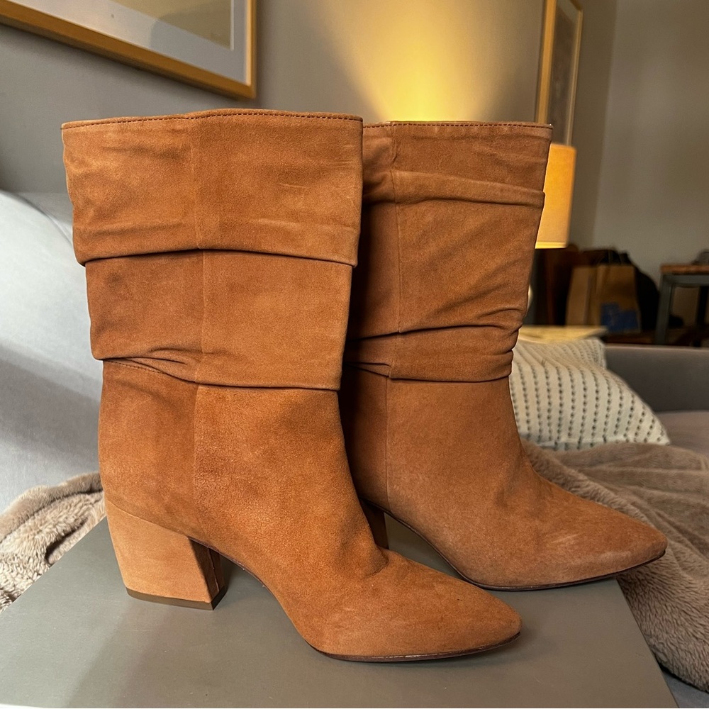 Brown Suede Women's Boots